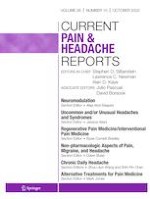 Current Pain and Headache Reports 10/2022