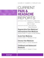 Current Pain and Headache Reports 2/2022