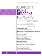 Current Pain and Headache Reports 8/2022