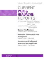Current Pain and Headache Reports 12/2023
