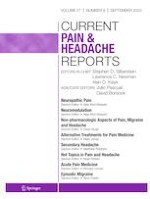 Current Pain and Headache Reports 9/2023