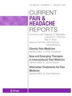 Current Pain and Headache Reports 1/2024