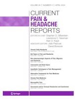 Current Pain and Headache Reports 4/2024