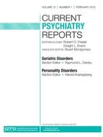 Current Psychiatry Reports 1/2010