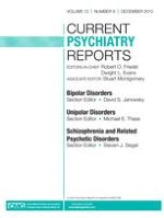 Current Psychiatry Reports 6/2010