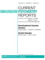 Current Psychiatry Reports 3/2011