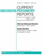 Current Psychiatry Reports 2/2012
