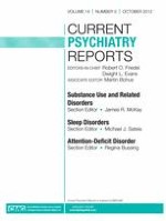 Current Psychiatry Reports 5/2012