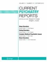 Current Psychiatry Reports 10/2013