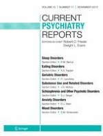 Current Psychiatry Reports 11/2013