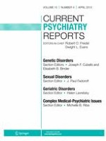 Current Psychiatry Reports 4/2013