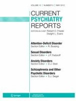 Current Psychiatry Reports 5/2013