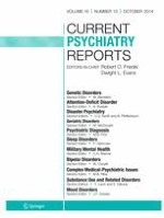 Current Psychiatry Reports 10/2014