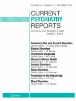 Current Psychiatry Reports 12/2014