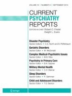Current Psychiatry Reports 9/2014