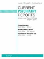 Current Psychiatry Reports 11/2015