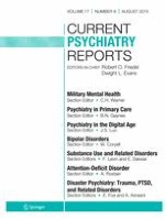 Current Psychiatry Reports 8/2015