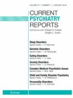 Current Psychiatry Reports 1/2016