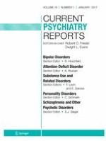 Current Psychiatry Reports 1/2017