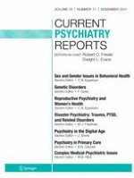 Current Psychiatry Reports 11/2017