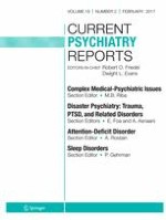 Current Psychiatry Reports 2/2017