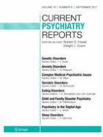 Current Psychiatry Reports 9/2017