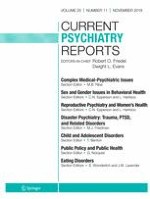 Current Psychiatry Reports 11/2018