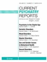 Current Psychiatry Reports 3/2018