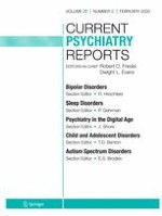 Current Psychiatry Reports 2/2020