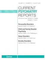 Current Psychiatry Reports 8/2020