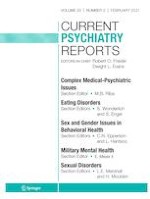 Current Psychiatry Reports 2/2021