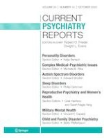 Current Psychiatry Reports 10/2023