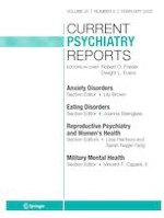 Current Psychiatry Reports 2/2023