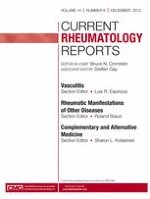 Current Rheumatology Reports 6/2012