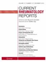 Current Rheumatology Reports 12/2013