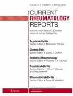 Current Rheumatology Reports 3/2013