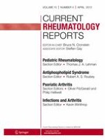 Current Rheumatology Reports 4/2013