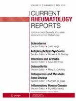 Current Rheumatology Reports 5/2013