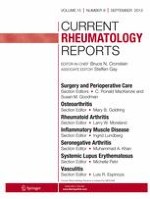 Current Rheumatology Reports 9/2013
