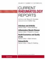 Current Rheumatology Reports 10/2014