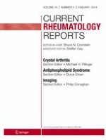 Current Rheumatology Reports 2/2014