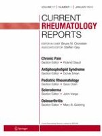 Current Rheumatology Reports 1/2015