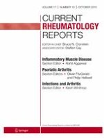 Current Rheumatology Reports 10/2015
