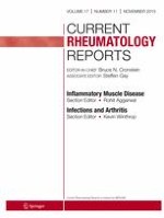 Current Rheumatology Reports 11/2015