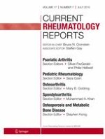 Current Rheumatology Reports 7/2015