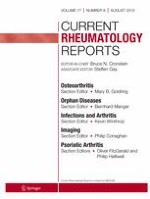 Current Rheumatology Reports 8/2015