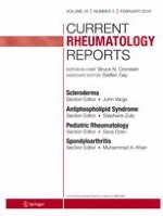 Current Rheumatology Reports 2/2016