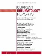 Current Rheumatology Reports 5/2016