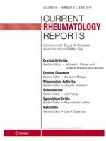 Current Rheumatology Reports 6/2016