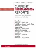 Current Rheumatology Reports 8/2016